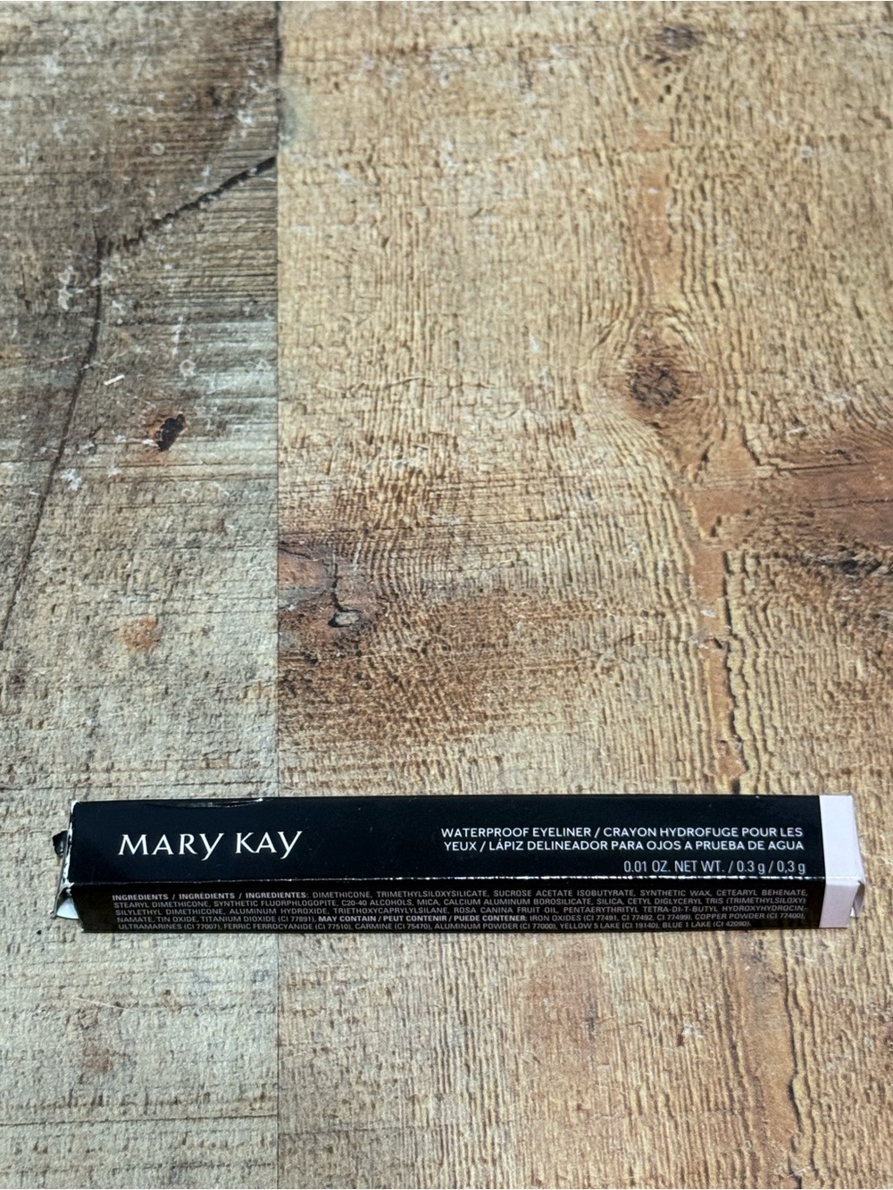 Mary Kay Waterproof Eyeliner BLACK NOIR  0.01 oz / 0.28 g 
New in box 
Box has a